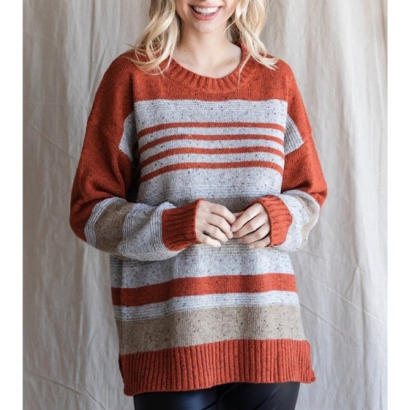 Jodifl stripe sweater - Picture 1 of 5
